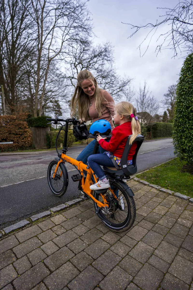 estarli e20 Electric Folding Bike Orange-6